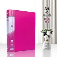A4 PP File Folder 10-100 Pages, 1/5 Pcs, Portable Document Storage Folder, Multi-Color Lightweight File Folder, Office & Student Use - Single Piece - View 16