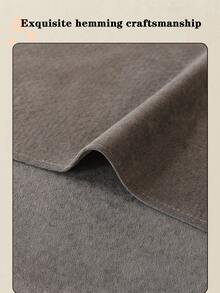 1件装四季通用几何纯色宠物垫，防滑耐用沙发垫，可水洗室内外通用宠物睡垫，适用于猫狗 - 深灰色 - 查看 8