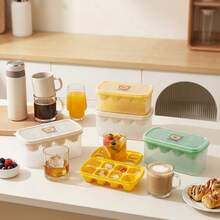 1/2/3pcs 8 Grids Plastic Ice Mold With Lid, Reusable Fruit & Beverage Ice Tray, Beer Refrigeration Tool, Suitable For Refrigerator Ice Maker In Kitchen, Restaurant,Bar - View 2