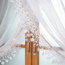 FLYINGCURTAINS 1Set 3PCS Tende oscuranti in velluto minimalista europeo, 140*160cm, con tenda trasparente in pizzo, isolamento termico e riduzione del rumore, tessuto in velluto morbido con drappeggio lussuoso, decorazione elegante per la casa per soggiorno, camera da letto, regalo perfetto per il trasloco - Arancione scuro - Visualizzare 6