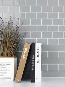 WoStick 6pcs Removable & Reusable 3D Self-Adhesive Tile Stickers, Suitable For Kitchen, Bathroom, Home Decor - Train Series - View 7