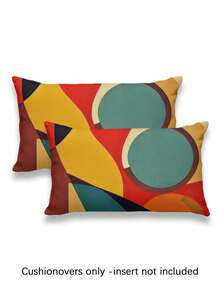 2 vỏ gối trang trí, vỏ gối họa tiết hình học phong cách Bohemian, vỏ gối sợi polyester, chất liệu vải lanh cổ điển, khóa kéo ẩn, có thể giặt máy, họa tiết đường kẻ tối giản, vỏ gối trang trí nhà cửa cho ghế sofa, phòng khách, phòng ngủ, không kèm ruột gối. - Nhiều màu - Xem 15