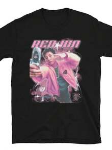 Dam-T-shirts - Svart - Visa 1