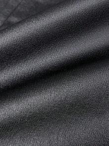Pantalones acampanados de piel sintética recubierta para mujer, pantalones de tiro alto con ajuste ceñido, elegantes para fiesta, ir al trabajo, vacaciones, festival de música, pantalones rectos casuales, ropa de primavera/verano, talla grande vendido, negro intenso de invierno - Negro 2 - Ver 9