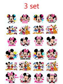Disney Hình dán tự dính hình chuột Mickey dễ thương, decal vinyl chống thấm nước với hình ảnh HD sống động và màu sắc tươi tắn, chống trầy xước, chống nắng và không để lại cặn sau khi bóc. Lý tưởng để trang trí bình nước, máy tính xách tay, ốp điện thoại, hành lý, sổ tay và các sản phẩm thủ công DIY. Hoàn hảo cho trẻ em, thanh thiếu niên và người hâm mộ phim hoạt hình, tuyệt vời cho quà tặng sinh nhật, quà tặng tiệc tùng, phần thưởng trong lớp học và bộ sưu tập trang trí hàng ngày. - nhãn dán - Xem 14