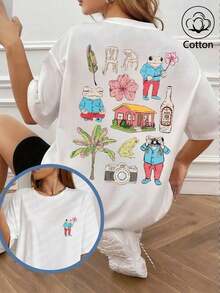 Women T-Shirts - White 6 - View 3