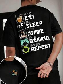 Men T-Shirts - Black - View 1