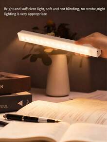50cm/10cm/20cm/30cm USB 白色 LED 感應燈條，適用於櫥櫃、衣櫃與走道；無線感應 LED 燈條，適用於櫥櫃底照明；可充電磁吸式小夜燈 - 白 - 查看 9