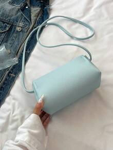 Túi xách mini đơn giản và thời trang, túi đeo vai cao cấp kiểu retro, túi đeo chéo chất lượng cao phù hợp cho nữ sinh tuổi teen, sinh viên đại học, người mới bắt đầu và nhân viên văn phòng. Rất phù hợp cho văn phòng, trường đại học, công việc, kinh doanh, đi lại, hoạt động ngoài trời, du lịch và các hoạt động ngoài trời khác. - Màu xanh lam - Xem 9