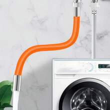 2 pièces Rallonge flexible de robinet, Flexible orientable à 360°, Pour cuisine/salle de bain, Joint d'étanchéité + ruban anti-fuite, Installation sans outil économe en eau - tube d'extension - Voir 8
