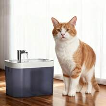 1.5升自动循环猫饮水器，宠物饮水碗 - 彩色 - 查看 3