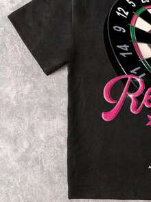 Women T-Shirts - Black - View 4