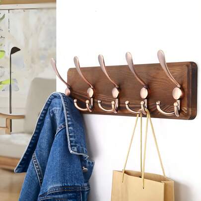 Nieuwe stijl kapstokhaken, decoratieve haken, wandkapstokken voor de hal. Wandhaken verkrijgbaar met 5, 6 of 10 haken. Ruimtebesparend, ideaal voor het ophangen en organiseren van hoeden, tassen, sjaals, handdoeken en andere spullen. Wordt geleverd met twee installatieaccessoires: spijkervrije lijm en expansieschroeven. Geschikt voor zowel huurders als huiseigenaren, perfect voor slaapkamers, hallen, woonkamers, kantoren en meer. Ook geschikt als housewarmingcadeau, kerstcadeau, Moederdagcadeau of Vaderdagcadeau.