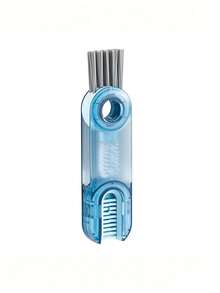 3-In-1 Cup Lid Cleaning Brush Set, Crevice Cleaning Brush Kit, Suitable For Bottles, Bottles, Thermoses And Various Bottle Mouths Deep Cleaning, Includes Long Handle Cleaning Brush, Multi-Functional Decontamination Cleaning Household Kitchen Tool - Multicolor - View 11