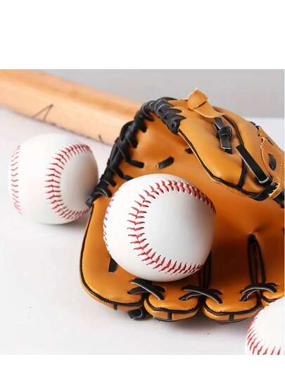 1pc 9-Inch Soft PVC Baseball, Baseball Bat Training Ball