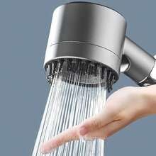 High Pressure Filtered Handheld Shower Head, 4 Spray Settings, Built-In Water Filter Removes Chlorine, Anti-Clog Nozzle, ON/Off Pause Button - NEW ITEM - 查看 4