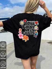 Women T-Shirts - Black 1 - View 5