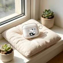 1个适用于苹果 4 Pro/2/3代的Office Puppy保护套，兼容蓝牙耳机，软壳 - 彩色 - 查看 4