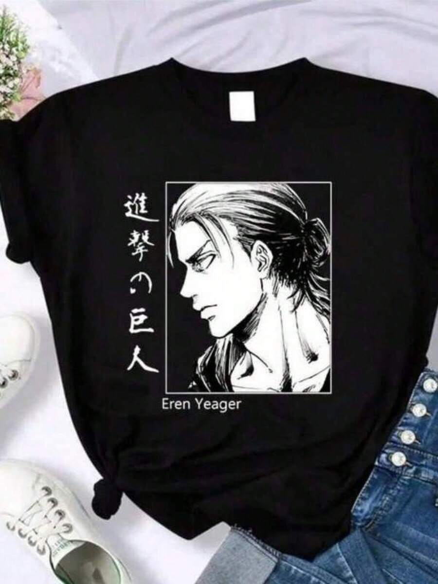 Women T-Shirts - Black - View 1