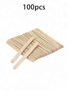 DIY 冰棒棒 (每包 50/100/200 支)、天然木製冰棒棒、藝術冰淇淋蛋糕 DIY、製作有趣的兒童禮物、木製冰棒棒 - 蛋糕裝飾棒 - 自製冷凍甜點棒 - 完美選擇 - 彩色 - 查看 15