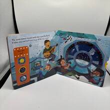 Busy Learning Materials Cardboard, Foldable Inner Pages, Home Reading Story Time, Cognitive Enlightenment, Language Development, Perfect Choice For Halloween, Christmas Gifts, Science Education - Multicolor - View 6
