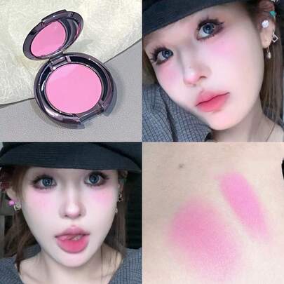 HERORANGE Velvet Blush Features An Ultra Fine And Smooth Powder Texture, Delivering A Soft Velvety Finish On Skin. With Natural Muted Tones Perfect For Nude Makeup, It Brightens Complexion Instantly And Creates A Classic Korean Tender Girl Vibe. High Pigmentation And Easy To Blend, It Is A Versatile Must-Have For Daily Cheek Makeup.