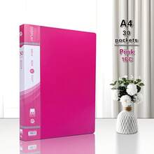 A4 PP File Folder 10-100 Pages, 1/5 Pcs, Portable Document Storage Folder, Multi-Color Lightweight File Folder, Office & Student Use - Single Piece - View 20