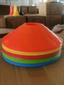 1/15/20 chiếc Đĩa đánh dấu sân bóng đá, Bảng đánh dấu tròn, Biển báo đường phố, Cọc tập luyện nhanh nhẹn, Rào chắn đường nhỏ - Nhiều màu - Xem 5