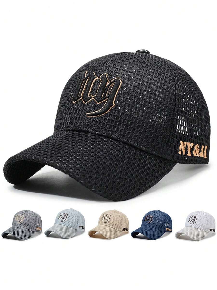 Mũ lưỡi trai unisex thêu chữ, chất liệu polyester, đa năng, thích hợp làm quà tặng cho gia đình, bạn bè, người yêu, dịp Giáng sinh, Ngày của Mẹ, Ngày của Cha, Ngày Nhà giáo, sinh nhật. - Nhiều màu - Xem 1