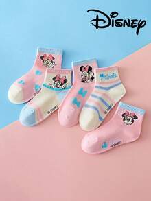 5/1 Đôi tất Disney, Tất trẻ em Disney Công chúa dễ thương mùa xuân/hè, Tất hồng Disney dễ thương dài đến bắp chân, Tất hoạt hình Hàn Quốc cho bé trai thoáng khí mùa hè, Quà tặng tất cho trẻ em - Nhiều màu - Xem 7