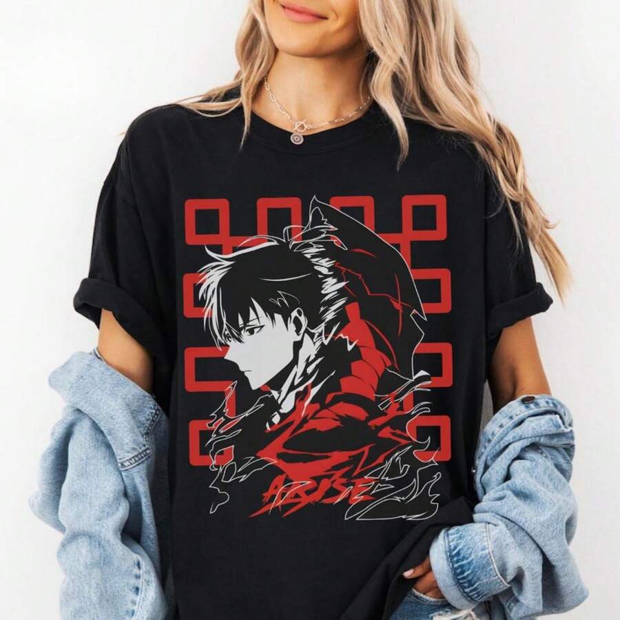 Anime Shirt, Anime Tshirt, R Shirt, Anime Vintage Special, j1apanese Art, Anime T1EE, Shirt, Anime Sweatshirt, Anime Gift - Negro - Ver 1