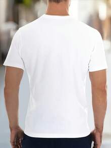 Men T-Shirts - 白色 - 查看 2