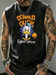 Disney Canotte da uomo - nero - Visualizzare 2
