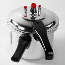 4/7/9LHome Dual Handle Aluminum Pressure Cooker Kitchen Catering Cookware UK - View 1