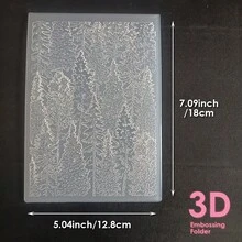 2D压纹文件袋，卷叶英文文字菱形和圆形压纹文件袋，DIY剪贴簿卡片背景纹理板 - 大2D - 查看 32