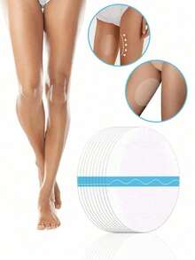5-50pcs Invisible Thigh Anti-Chafing Patches, Thigh Anti-Chafing Stickers, Transparent Invisible Anti-Chafing Thigh Patches, Invisible Anti-Chafing Thigh Patches, Waterproof Patches, Invisible Thigh Patches, Waterproof, Comfortable Daily Wear, Waterproof Beauty Enhancement Patches, And Comfortable, Suitable For Daily Wear And Special Occasions Summer Cooling, Beach, Travel - Multicolor - View 3