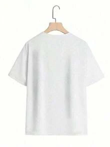 1 pieza - Camiseta "En Mi Era de Novia", Mapache Divertido, Camiseta de Novia Divertida, Regalo para Futura Novia, Regalo de Compromiso, Planificación de Boda, Camiseta con Meme Nupcial, Camisetas Casuales Elegantes, Ropa Deportiva, Transpirable y Cómoda, 210g 100% Algodón, Todos los diseños están impresos. Unisexo. - Blanco - Ver 3