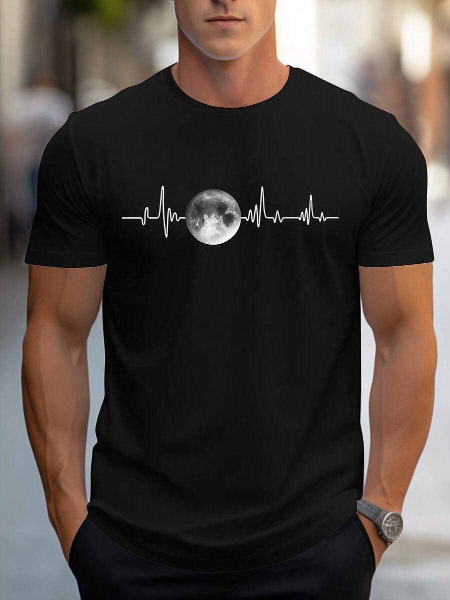 Men T-Shirts - Black - View 1