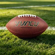 1pc American Football - Durable Standard Ball For Indoor & Outdoor Sports, Training & Game,Rugby Ball - Brown - View 6