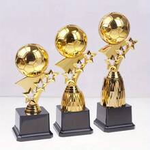 FIFA 1 chiếc cúp bóng đá đoạt giải Quả bóng vàng, mô hình nhựa mới, cúp giải thưởng người chiến thắng, quà lưu niệm thủ công, cúp giải thưởng cầu thủ xuất sắc, cúp bóng đá, giải thưởng - Nhiều màu - Xem 3