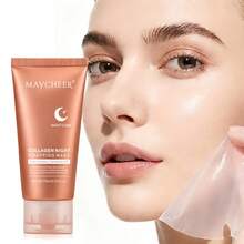 MAYCHEER 胶原蛋白夜间修护面膜，保湿、紧致、肌肤修复撕拉式面膜 - Collagen - 查看 4
