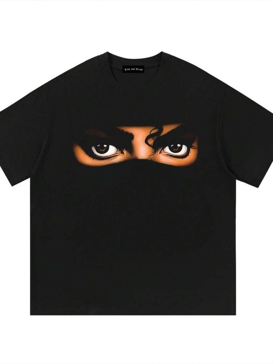 Dam-T-shirts - Svart - Visa 1