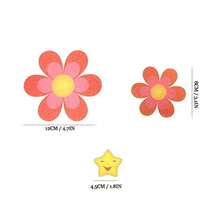 Pegatinas de bañera antideslizantes almohadillas antideslizantes en forma de almohadillas con forma de flor para el baño Tiras adhesivas de  para superficies resbaladizas - Multicolor - Ver 7