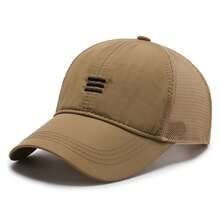 1pc Men's Breathable Mesh Baseball Cap, Outdoor Sports Hat, Adjustable Sun Protection Casual Cap Suitable For Spring, Autumn, Outdoor, Travel, Beach, Party,Festival,Holiday - Multicolor - View 16