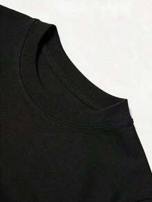 1 pieza de ropa de mujer: camiseta negra con estampado de terapia de gimnasio, camisetas, top blanco, camisetas gráficas para mujer, camiseta unisex casual de cuello redondo, lavable a máquina, para primavera/verano/otoño, Día de San Valentín, Día de la Madre, Día de Acción de Gracias. 180g Algodón 100%. - Negro - Ver 3