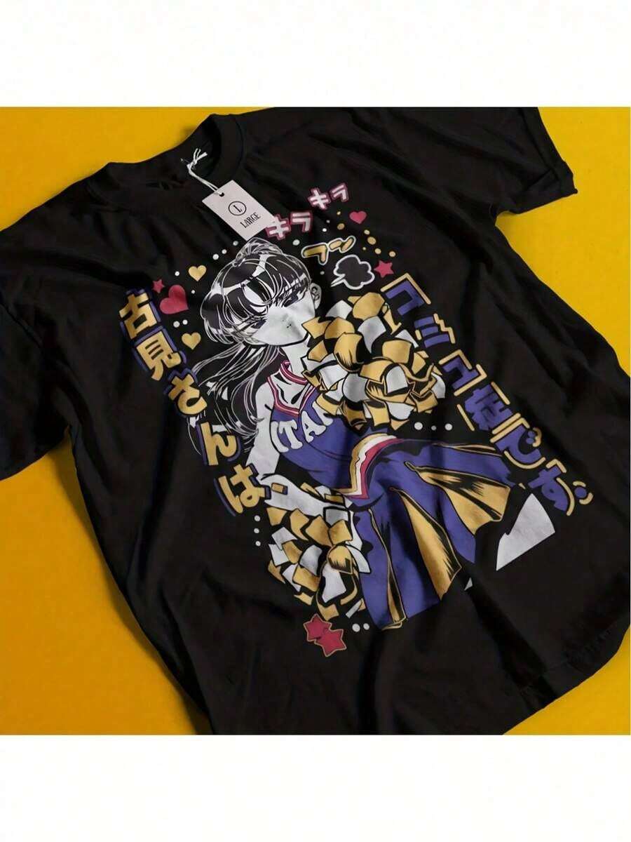 Camiseta Casual de Anime para Niños con Cuello Redondo, Super - Camiseta Negra para Hombre Cómoda, a la Moda, Diseño Creativo, Adecuada para Salidas de Verano, Camisetas de Fiesta de Festival, Varios Días Festivos Y2k Camiseta Camisa De - Blanco - Ver 1