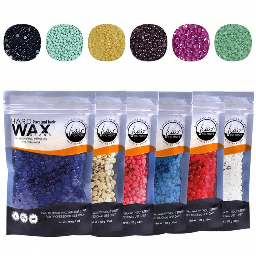 100g Hạt sáp tẩy lông mùa hè dành cho nữ, hạt sáp tẩy lông vùng kín và nách, chăm sóc làm sạch lông, quà tặng sinh nhật - Mô hình nâng cấp - Xem 1