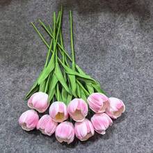 3 cành hoa tulip nhân tạo chất lượng cao, thích hợp cho khách sạn, văn phòng, nhà ở, bó hoa cưới, bàn ăn, trang trí lễ Phục sinh. Do sự khác biệt về ánh sáng và thiết bị chụp ảnh, màu sắc sản phẩm có thể có một số sai lệch. Vui lòng tham khảo sản phẩm thực tế nhận được. - nhiều màu - Xem 9