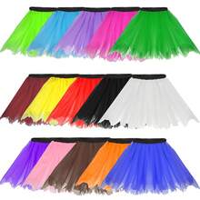 1/3 chiếc váy tutu thể thao D EXCEED dành cho nữ | Váy tutu neon thập niên 80 dành cho nữ | Váy tutu người lớn dành cho nữ nhiều màu | Váy tutu nữ cho lễ hội Halloween và chạy bộ - Váy tutu bằng vải tuyn - Xem 13