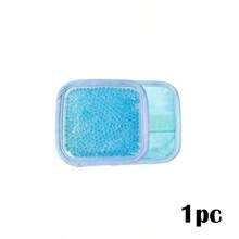 1pc Square Reusable Ice Pack, Face, Hand, Foot Cold Compress, Soft Gel Bead Cooling Pad, Suitable For Home, Gym, Travel, Daily Cooling Essential - Multicolor - View 10